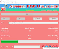 The decryption process should start right away. 15 Best Free Software To Unlock Pdf