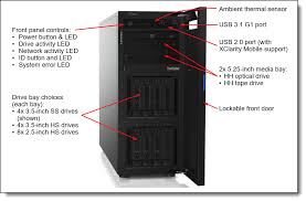 Push it all the way to the back and the tray. Lenovo Thinksystem St250 Server E 2200 Product Guide Lenovo Press