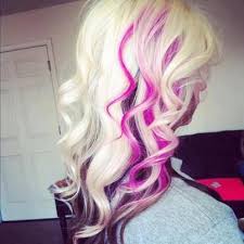 Purple Highlights Hair Color Streaks Brown And Pink Hair Hair Styles