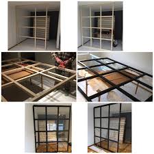 Diy Glass Wall Have Inspiration From Antligen He Finally Diy Glass Wall Raumteiler Ikea Raumteiler Ideen Glaswand