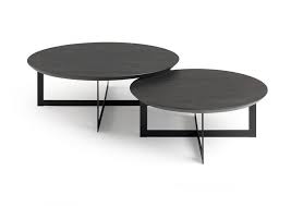kluskens ronde salontafel cross kluskens salontafels salontafel ronde salontafel meubel ideeen