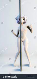 Naked Anime Stripper Dancing On Pole Stock Illustration 1930078052 |  Shutterstock