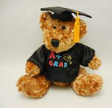 Dan Dee A Grad Teddy Bear Graduation Cap And Gown Plush Stuffed Animal Dandee Plush Stuffed Animals Teddy Bear Graduation Cap And Gown