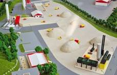 Asphalt Plant Model | Architectural Scale Models