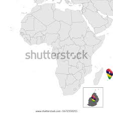 The map shows mauritius and the island of rodrigues, the location of mauritius' national capital port louis, district capitals, major cities and towns, main roads, and geography mauritius is of volcanic origin and rests on the massive tectonic plate of africa. Mauritius On Map Of Africa Map Of Africa Country Regional Political Map Of Mauritius Country Area It Is A Member Of The African Union Southern African Development Community The Common