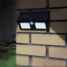 With waterproofing and weather resistance. 40 Led Solar Security Light With Pir Sensor