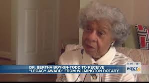 Dr. Bertha Boykin-Todd reflects