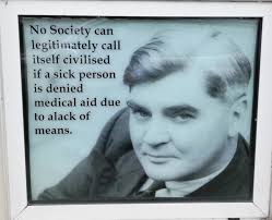 Just watched docu about the series Call the Midwife during which the first  child to be born in the NHS from now well in her 60's was interviewed .She  was named Anueira
