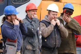 Do you know how to whistle? Emotional Scenes As Builders Wolf Whistle For First Time In Two Months Waterford Whispers News