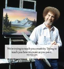In each episode, ross taught techniques. Bob Ross Official Bobrossofficial Twitter