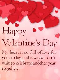 My Heart Is Full Of Love Happy Valentine S Day Card Birthday Greeting Cards By Davia Happy Valentines Day Wishes Happy Valentines Day Card Happy Valentines Day Images
