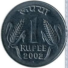 De voor de hand liggende oplossing is de munt te steunen via interventie van de indiase centrale bank (rbi). 1 Rupee 1995 2004 India Munt Waarde Ucoin Net