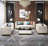 Moderno conjunto de sofá de couro, para casa, de luxo, 3 + 2 + 1, conjunto  de sofá, de couro, italiano, formato de l, sofás de sala de estar, venda ...