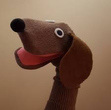 Sock Puppet Rusty The Dog Handpuppets Rusty The Dog Sockpuppet Dogpuppet Childshandpuppet Puppypuppet Dogsock Handmade Puppet Sock Puppets Hand Puppets