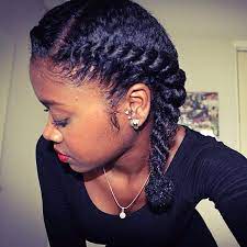 Protective Pigtails Natural Hair Styles Beautiful Natural Hair Hair Styles