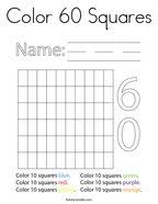 Signup to get the inside scoop from our monthly newsletters. Number 60 Coloring Pages Twisty Noodle