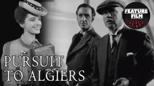 Sherlock Holmes Movies Pursuit To Algiers 1945 Full Movie Basil Rathbone Classic Movies Youtube