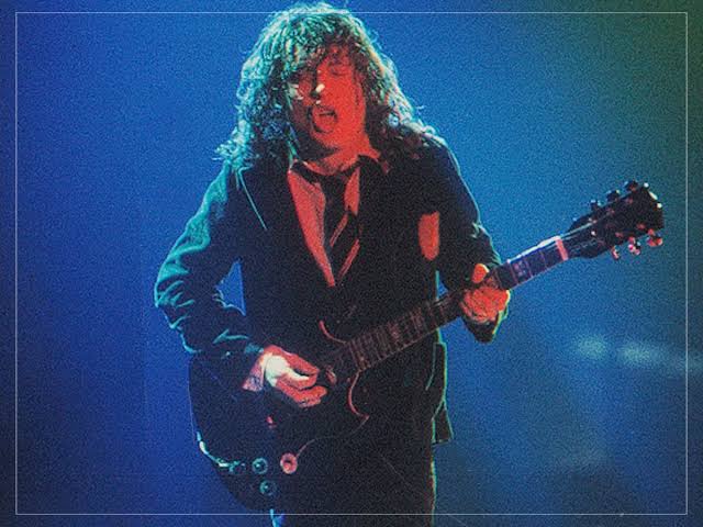 The classic rock legends AC/DC's Angus Young has resented since 1975