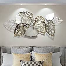 Gold metal leaf wall decor world market. Amazon Com Metal Leaf Wall Decor