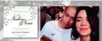 Adeline tsen bergambar nampak bra. Akhirnya Kad Kahwin Nora Danish Nedim Tersebar Gempak
