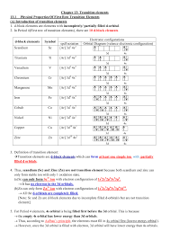 (a) the copper(i) ion (b) the copper(ii) ion (c) the manganese(ii) ion (d) the lead(iv) ion. Transition Elements Part1 Flip Ebook Pages 1 14 Anyflip Anyflip