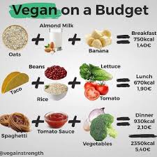 Yummy And Cheap Vegan Options Vegainsfood Cheap Vegan Vegan Meal Plans Vegan Recipes Easy