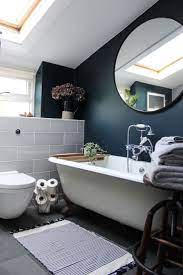 Being Bolder Bathroom Update Within These Walls Banyo Ic Dekorasyonu Banyo Renkleri Banyo Yeniden Modelleme