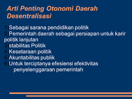 Bab 7 Otonomi Daerah Ppt Download