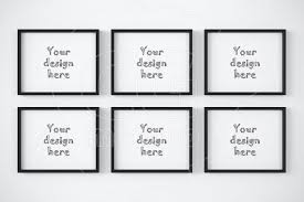 Set Of 6 Frame 16x20 Mockup Wall Art Mock Ups Black Frame Etsy In 2020 Free Packaging Mockup Free Psd Mockups Templates Mockup Free Psd