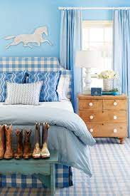 In the master suite of an upper east side home, the curtains in this monochromatic blue room perfectly match the decor. 25 Best Blue Rooms Decorating Ideas For Blue Walls And Home Decor