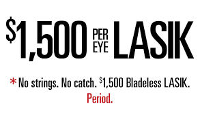 Vision correction procedures such as lasik are approved for 2020 under most of these plans. Bladeless Lasik Cost 1 500 Eye The Eye Associates Dr Gregory Kent