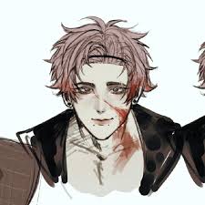 Warn: Blood!!! Idk how to put the sensitive warn stuff srry 😭 New ocs,  havent decided their name yet😔 but they're murderer x murderer, enemies to  lovers kinda thing. I'll elaborate more