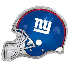 Categories sports nfl football new york giantsnew york giants helmet. 26 Nfl New York Giants Helmet Foil Balloon Older Style Balloon Warehouse