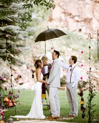 Or Laugh It Off Rainy Wedding Umbrella Wedding Colorado Wedding