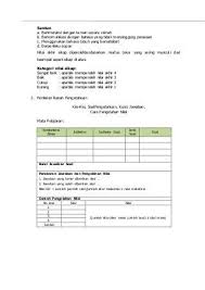 Instrumen Penilaian Sikap Pengetahuan Dan Ketrampilan Kepala Sekolah Bahasa Tubuh Penilaian