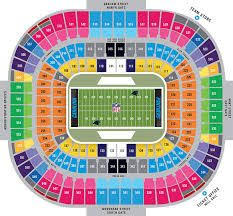 Image Result For Nfl Stadium Seating Chart Carolina