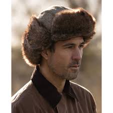 Tweed trapper hot sale hat