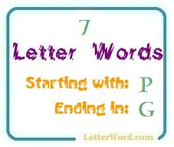 P has its roots in the phoenician, greek, Seven Letter Words Starting With P And Ending In G Letterword Com