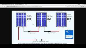 Silicon has several advantages over competing materials, but. How To Connect Solar Panels In Series Block Diagram Youtube