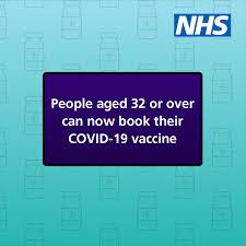 When and how will i be able to get a covid vaccine? Nhs Uk If You Re Aged 32 Or Over Or If You Turn 32 Before 1 July 2021 You Can Now Book Your Covid 19 Vaccine Http Nhs Uk Covidvaccination Facebook
