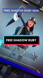 Check spelling or type a new query. Free Shadow Ruby Skin Fortnite Season6 Gaming Viral Fortniteskins
