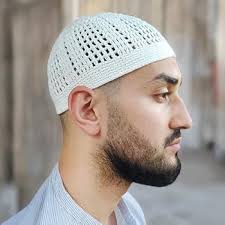 White Kufi Hat Tight & Loose Weave Mix Crocheted Comfortable Cotton Muslim  Kufi Topi Skull Prayer Cap (XS) : Amazon.com.au: Clothing, Shoes &  Accessories