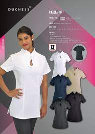 Chelsea Salon Tunic Ropa Corporativa Ropa Uniformes Estetica
