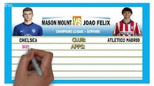 Leistungsdaten aktuelle saison von joão félix (atlético madrid) einsätze tore vorlagen karten alle.diese seite enthält eine statistik über die detaillierten leistungsdaten eines spielers. Mason Mount Vs Joao Felix Career Compared All Match Goals Assists Atletico Madrid V Chelsea 2021 Youtube
