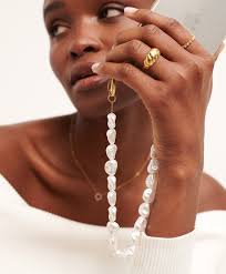 Pearl Phone Chain Small