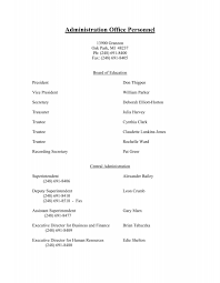 Administration Office Personnel