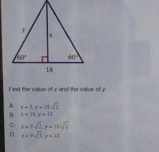 How to work out percentage formulas. Find The Value Of X And The Value Of Y Brainly Com