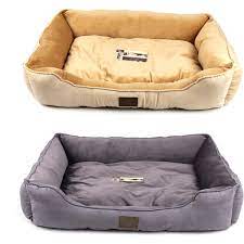 Free shipping, 365 day trial period. Stuft Rectangle Noble Large Pet Bed Assorted Big W