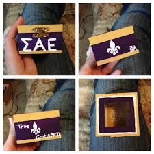 Sigma Alpha Epsilon Pin Box Sae Fraternity Crafts Sigma Alpha Epsilon Alpha