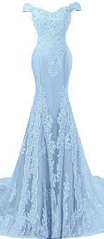Light Blue Off The Shoulder Lace Appliques Mermaid Long Prom Dress Evening Dress Blue Mermaid Prom Dress Lace Evening Gowns Prom Dresses Long Mermaid